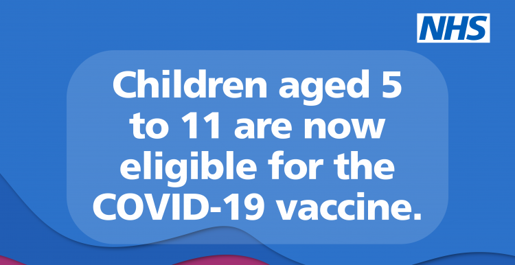 Children aged 5 - 11 are eligible for the COVID vaccine
