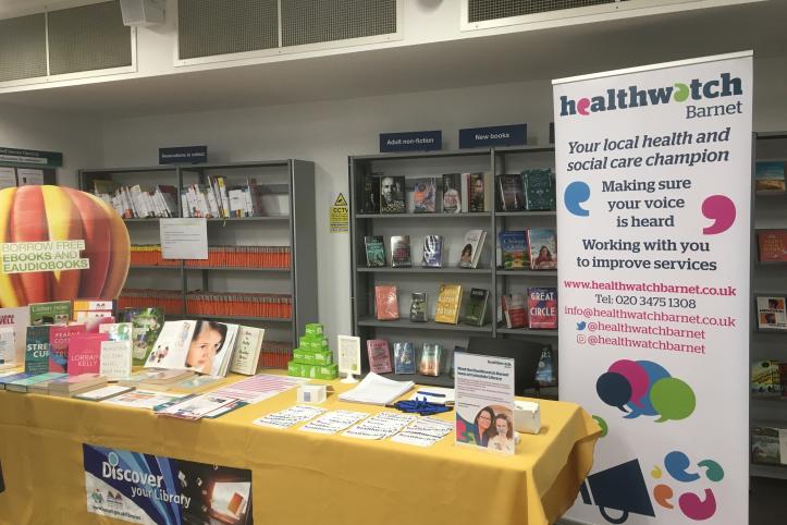 Display in Colindale Library