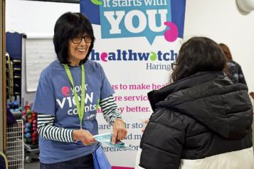 Healthwatch volunteer