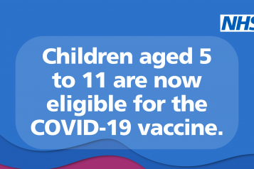 Children aged 5 - 11 are eligible for the COVID vaccine
